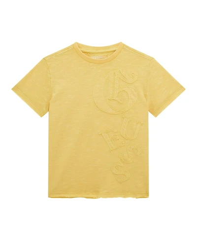Guess Big Boys Garment Dye Short Sleeve T-Shirt