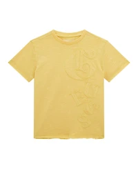 Guess Big Boys Garment Dye Short Sleeve T-Shirt