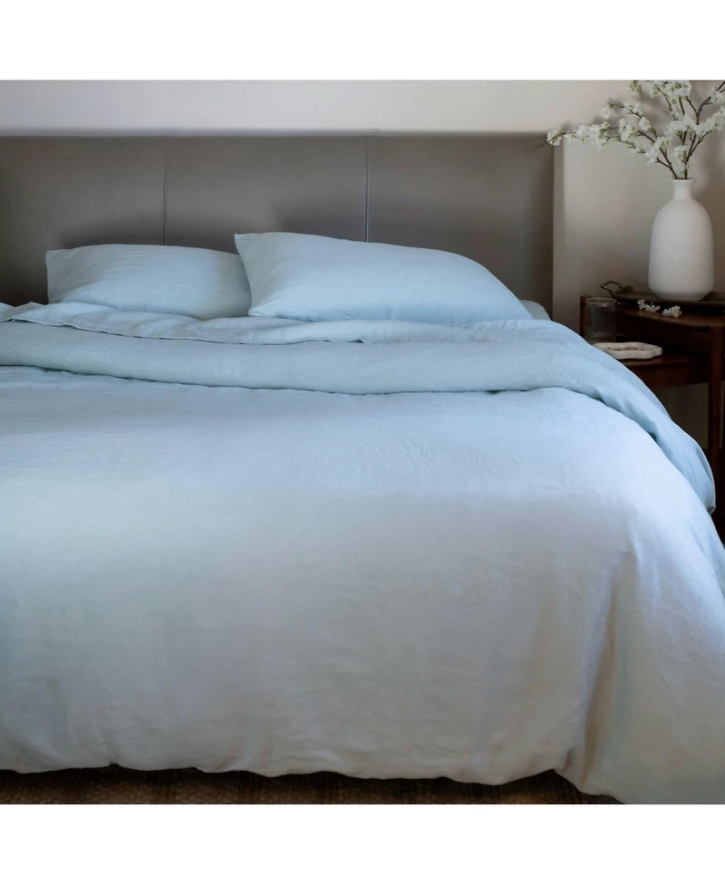 100% French Linen Duvet Cover & Sham Set - Twin/Twin Xl