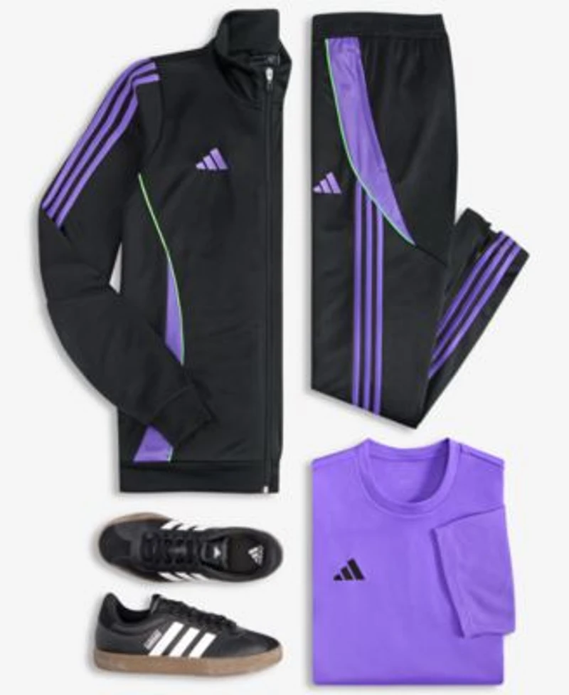 Adidas Mens Tiro Jacket Pants T Shirt