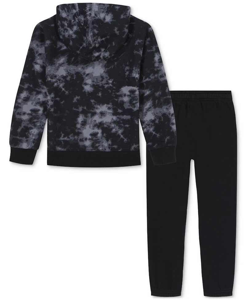 Under Armour Toddler & Little Boys Rival Printed Fleece Hoodie Jogger Pants, 2 Piece Set