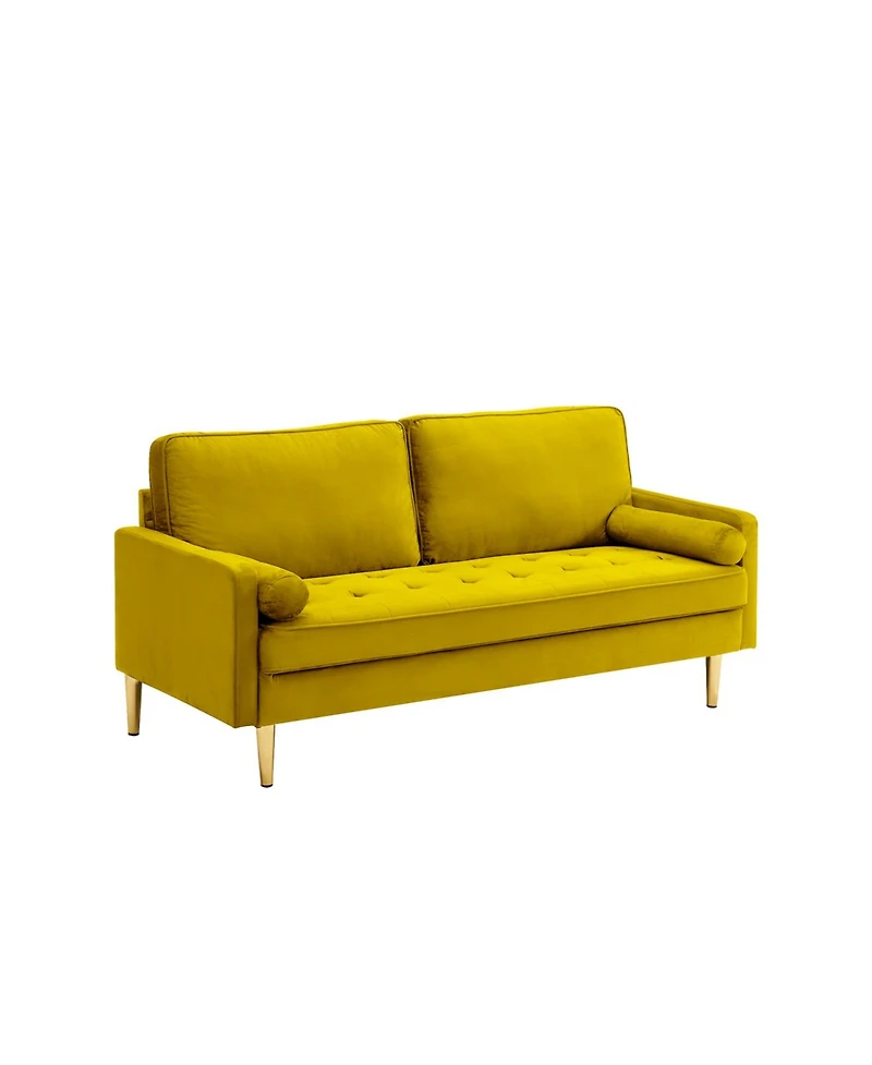 Streamdale Velvet Sofa 65 inch