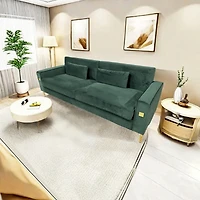 Streamdale Furniture Plush Sofa with Removable Seat, Independent Springs, and Sophisticated Design