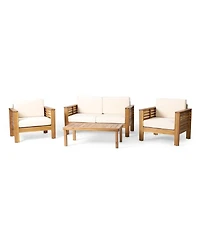 Streamdale 4 Seater Outdoor Lounge Chair Set