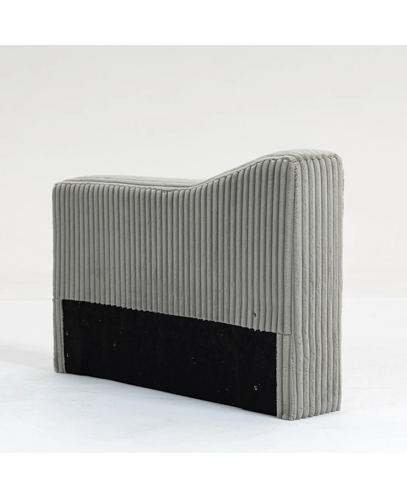 Streamdale Gray Modular Sofa Arm/Back Module