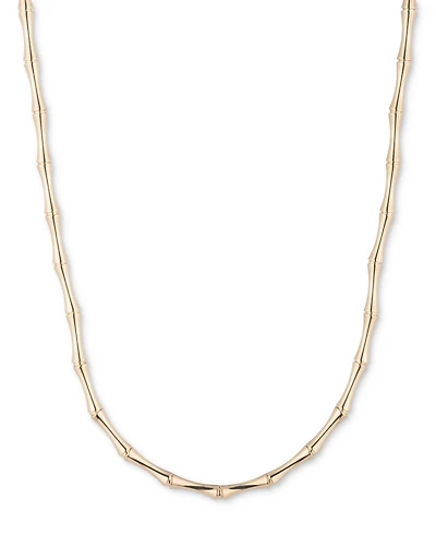 Lauren Ralph Lauren Gold-Tone Bamboo-Inspired 16" Collar Necklace