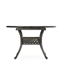Streamdale Versatile Aluminum Extendable Outdoor Dining Table for Patio
