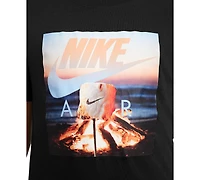 Nike Big Boys Sportswear Air Logo Graphic Cotton T-Shirt