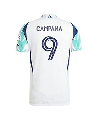 Adidas Men's Leonardo Campana White New England Revolution 2025 Eastern Pine x Flag of Authentic Player Jersey