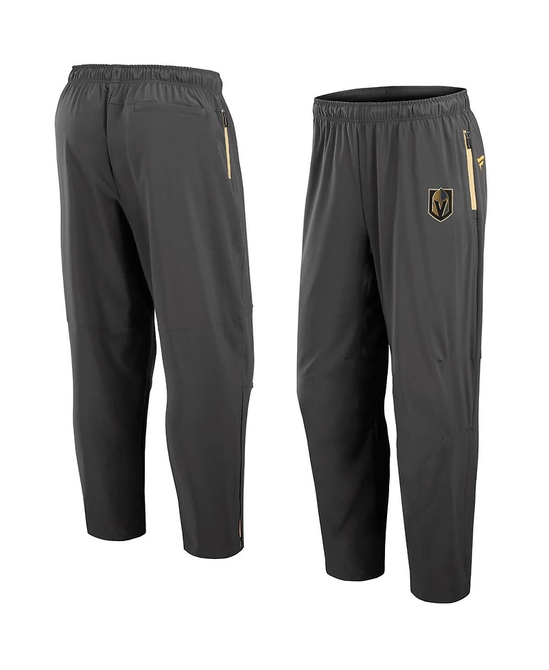 Fanatics Men's Gray Vegas Golden Knights Authentic Pro Rink Pants