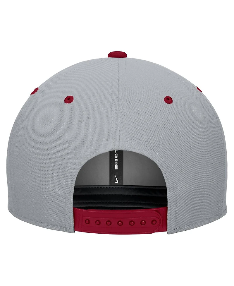 Nike Men's White/Gray Washington State Cougars Pro Performance Snapback Hat