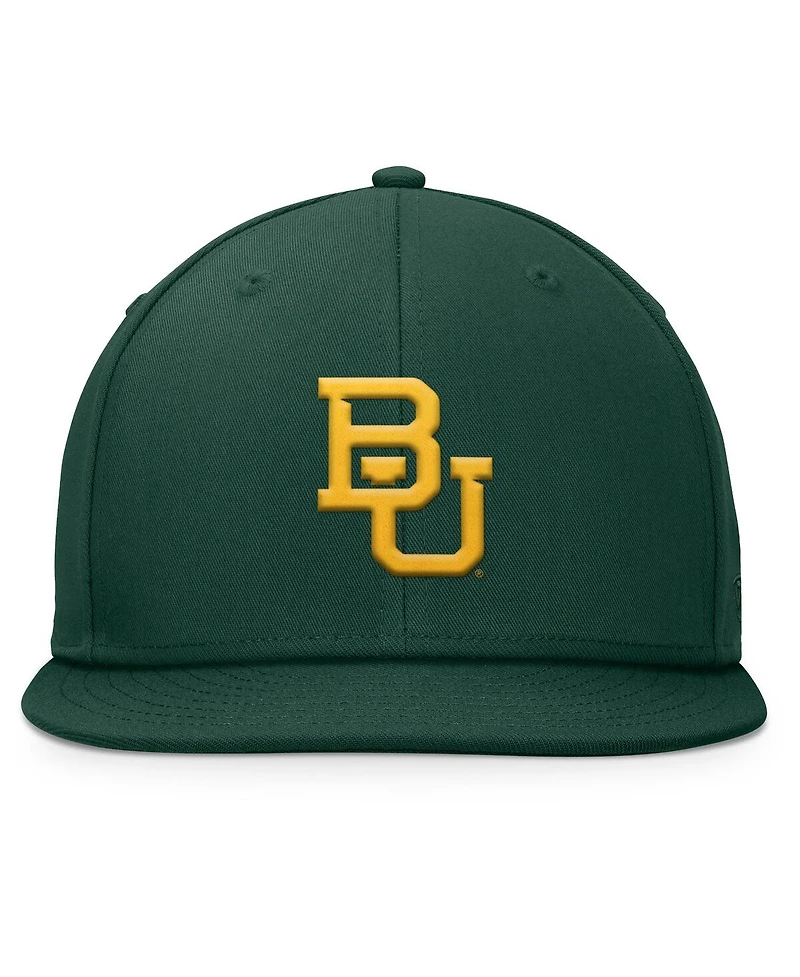 Top of the World Men's Green Baylor Bears Fundamental Snapback Hat