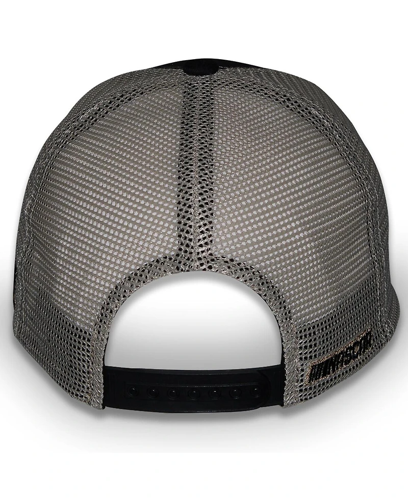 Checkered Flag Sports Men's and Women's Black Chase Elliott Flag Trucker Adjustable Hat