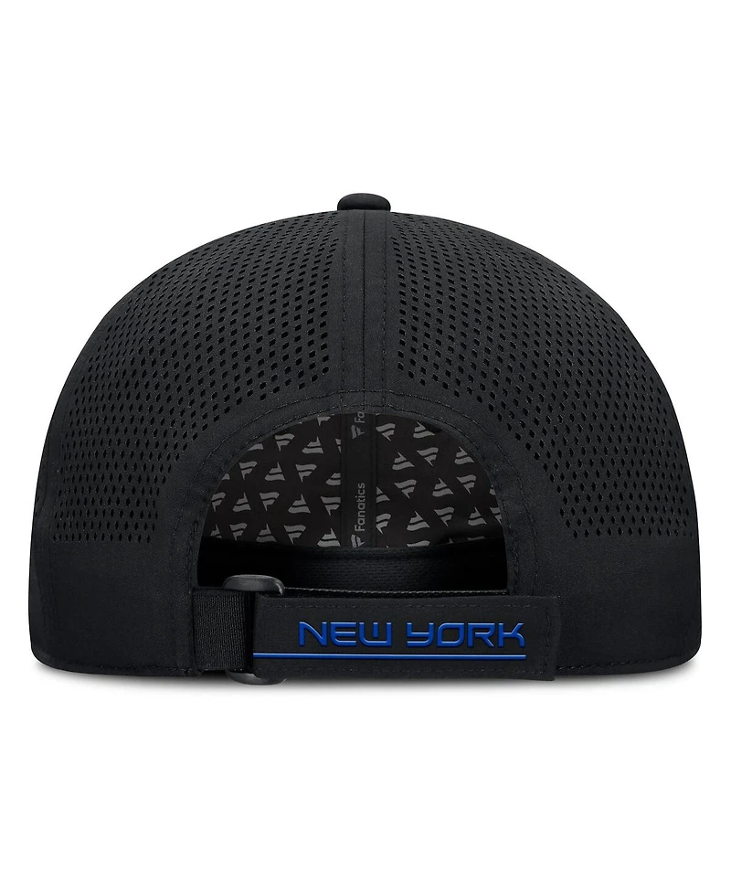 Fanatics Men's Black New York Rangers Driver Adjustable Hat