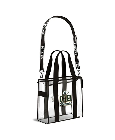 Wear by Erin Andrews Green Bay Packers Stadium with Team Color Trim Tote Bag