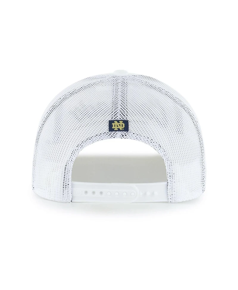 '47 Brand Men's White Notre Dame Fighting Irish Garner Rope Trucker Adjustable Hat