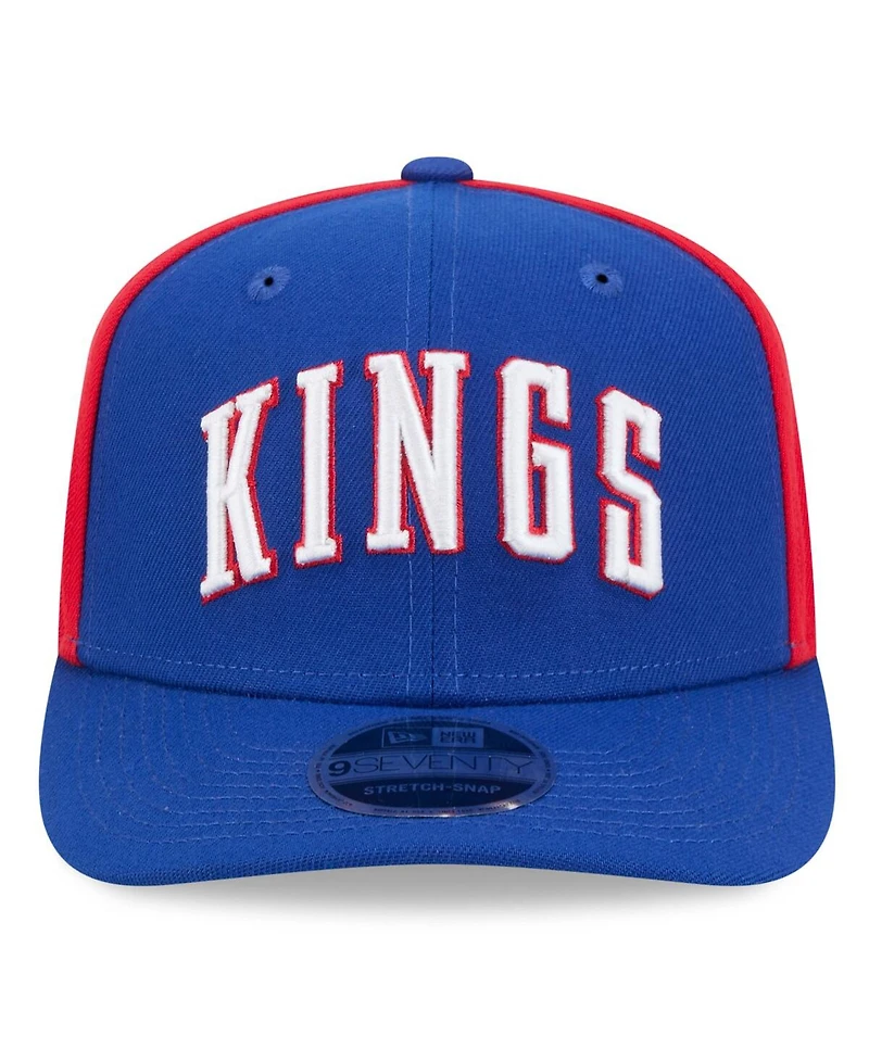 New Era Men's Blue Sacramento Kings 2024/25 City Edition 9SEVENTY Stretch-Snap Hat