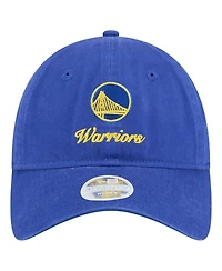 New Era Women's Royal Golden State Warriors Gameday Preppy 9TWENTY Adjustable Hat