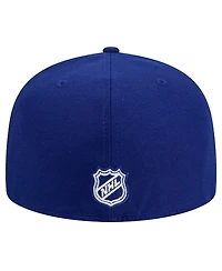 New Era Men's Blue Tampa Bay Lightning Core 59FIFTY Fitted Hat