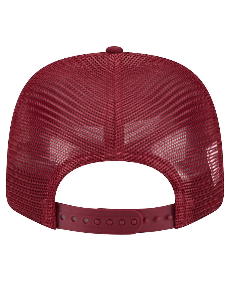 New Era Men's Burgundy Washington Commanders Main Trucker 9SEVENTY Stretch Snap Hat