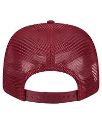 New Era Men's Burgundy Washington Commanders Main Trucker 9SEVENTY Stretch Snap Hat
