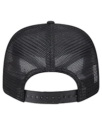 New Era Men's Black Pittsburgh Steelers Main Trucker 9SEVENTY Stretch Snap Hat