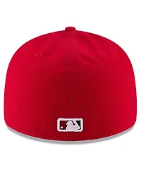 New Era Men's Red Washington Nationals National Baseball Hall of Fame Low Profile 59FIFTY Fitted Hat