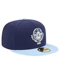 New Era Men's Navy/Light Blue Top Gun Two-Tone Color Pack 59FIFTY Fitted Hat