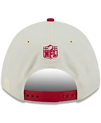 New Era Men's Cream/Red Tampa Bay Buccaneers 2025 Nfl Draft 9FORTY A-Frame M-Crown Adjustable Hat