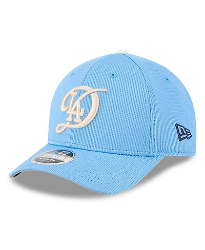 New Era Men's Light Blue Los Angeles Dodgers City Connect Batting Practice 9FORTY M-Crown Adjustable Hat