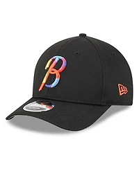 New Era Men's Black Baltimore Orioles City Connect Batting Practice 9FORTY M-Crown Adjustable Hat