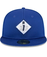 New Era Men's Blue Detroit Tigers City Connect Batting Practice 59FIFTY Fitted Hat