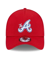 New Era Men's Red Atlanta Braves City Connect Batting Practice 39THIRTY Flex Hat