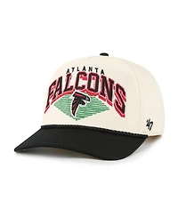 '47 Brand Men's Cream Atlanta Falcons Pomona Rope Hitch Adjustable Hat