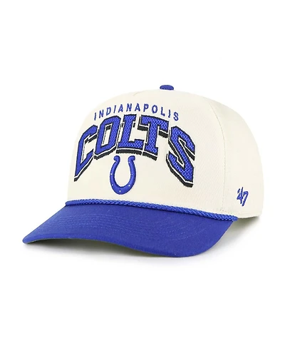 '47 Brand Men's Cream Indianapolis Colts Pomona Rope Adjustable Hitch Hat