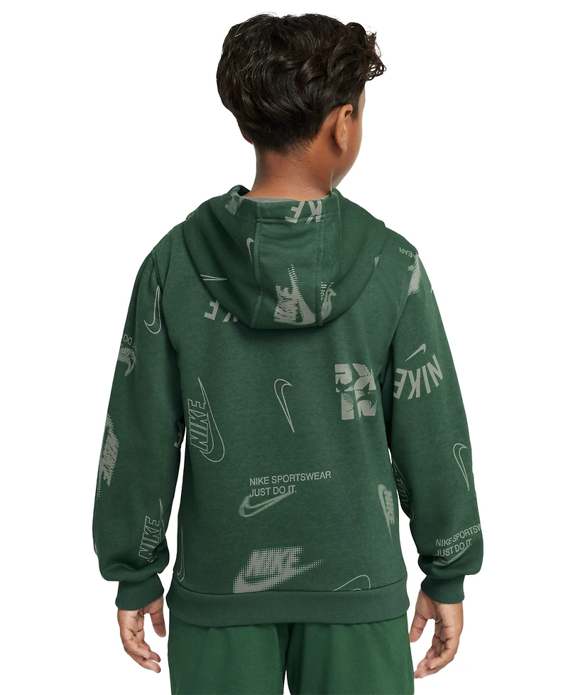 Nike Sportswear Big Kids Club French Terry Hoodie