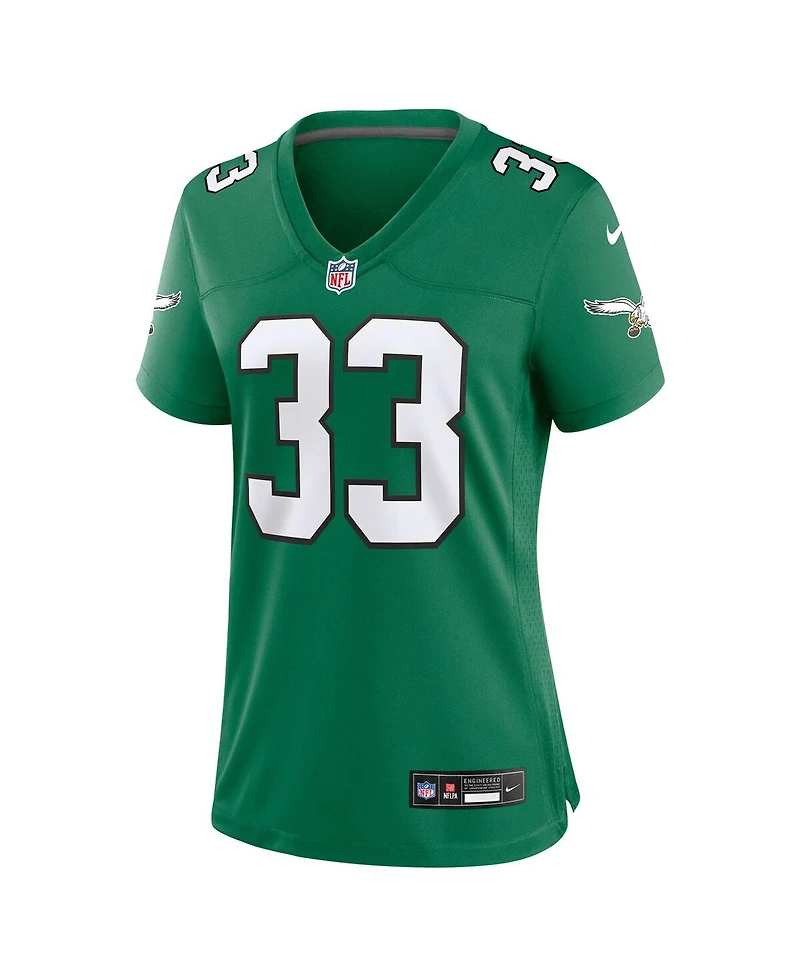 Nike Women's Cooper DeJean Kelly Green Philadelphia Eagles Alternate Game Jersey