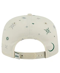 New Era Men's Cream New York Jets Celestial Golfer Adjustable Hat
