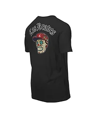 New Era Men's Black Atlanta Braves Sugar Skulls T-Shirt
