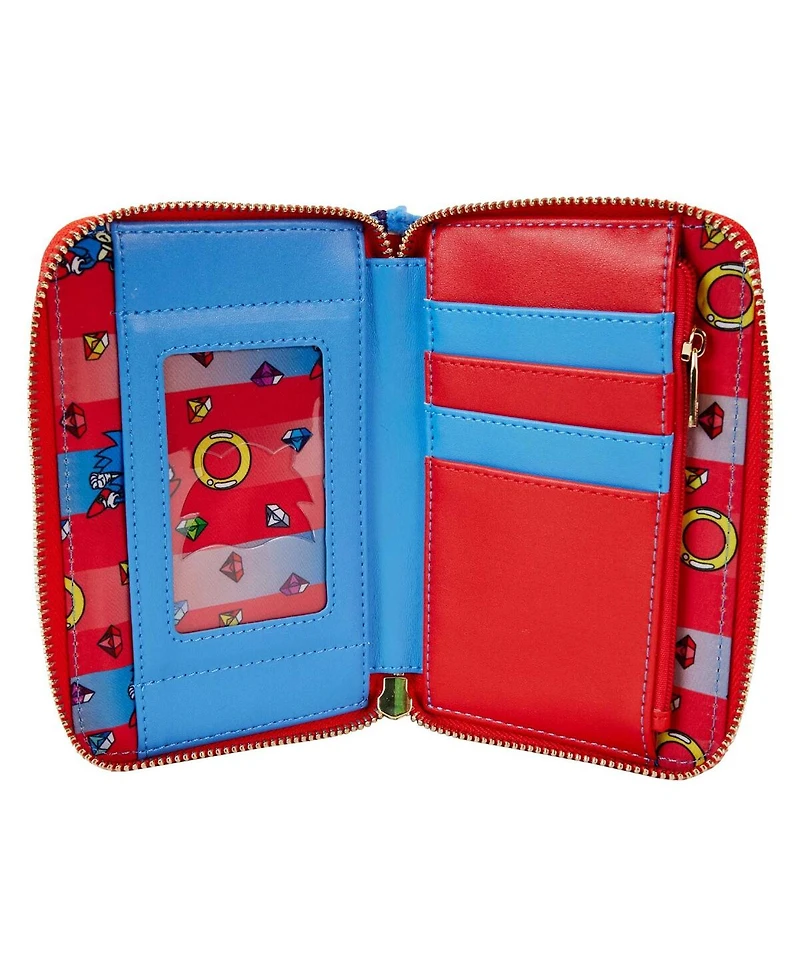 Loungefly Sonic the Hedgehog Classic Cosplay Zip-Around Wallet