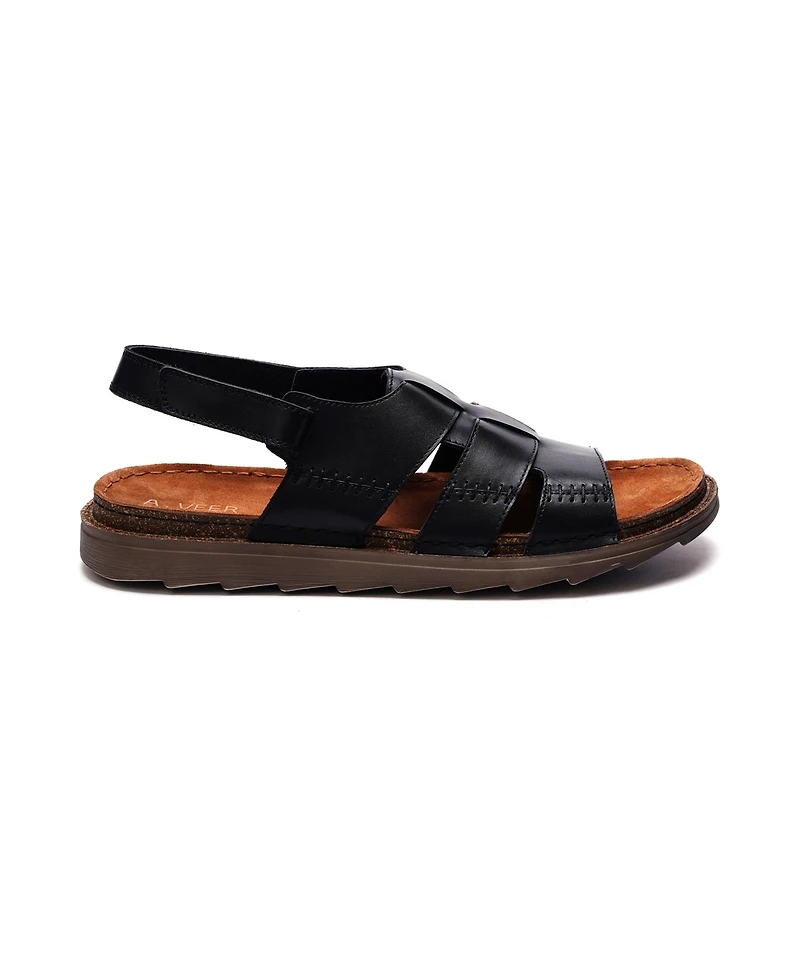 A. Veer Men's Maldiva Back Strap Sandals