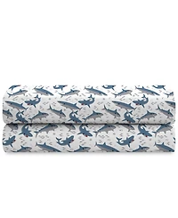 Dream Factory Sharks 4-Pc. Sheet Set, Full