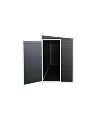 Streamdale 8x4ft Resin Outdoor Garden Shed with Lockable Door