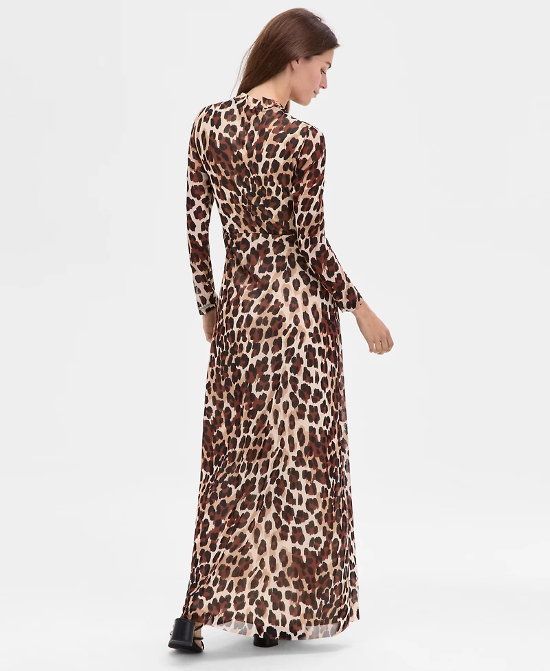 Anne Klein Women's Twist-Front Maxi Dress