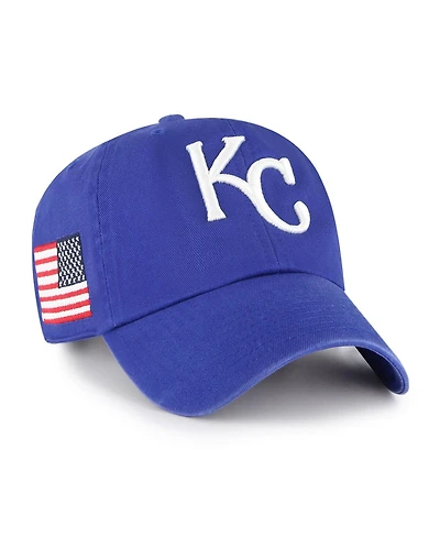 '47 Brand Men's Royal Kansas City Royals Heritage Clean Up Adjustable Hat