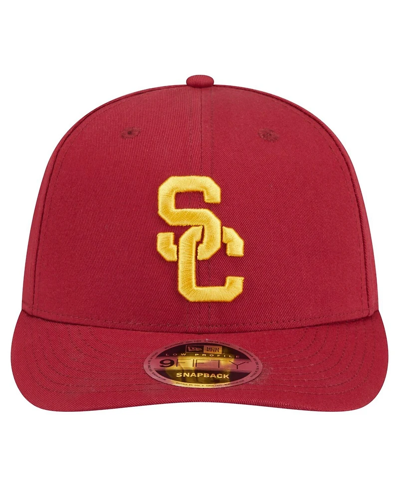 New Era Men's Cardinal Usc Trojans Low Profile 9FIFTY Snapback Hat