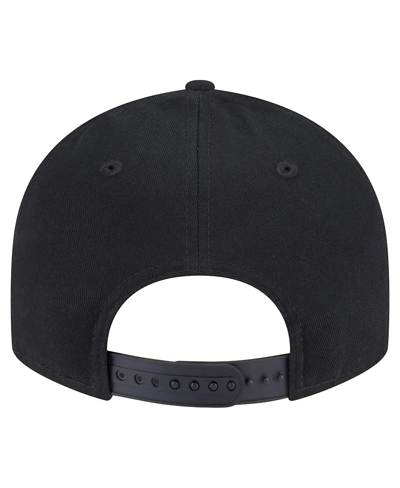 New Era Men's Black Purdue Boilermakers Low Profile 9FIFTY Snapback Hat