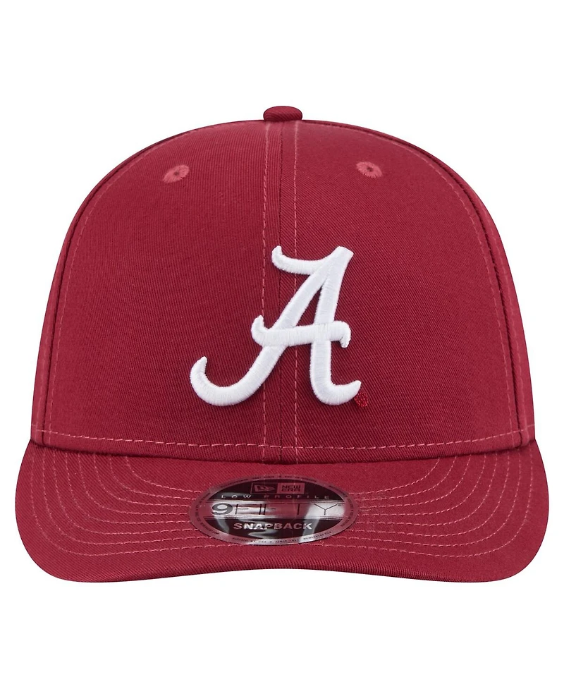 New Era Men's Crimson Alabama Crimson Tide Low Profile 9FIFTY Snapback Hat