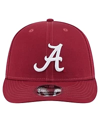 New Era Men's Crimson Alabama Crimson Tide Low Profile 9FIFTY Snapback Hat