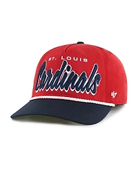 '47 Brand Men's Red St. Louis Cardinals Drop Shadow Rope Hitch Adjustable Hat
